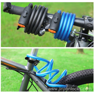 bicycle cable lock matte surface lock bike